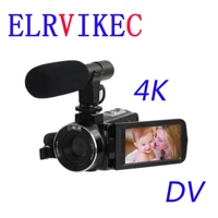 elrvikec 4k 48megapixel sport fhd dv4k new professional digital camera high definition touch screen sport dv camera with headset