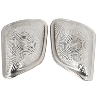 car aluminum alloy speaker tweeters cover trim accessories for mercedes benz gle gls class w167 x167 2020
