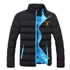 Inverno nova venda quente dos homens lamborghini красный для baixo jaqueta de marca de impresявляются jaqueta masculina moda mascul
