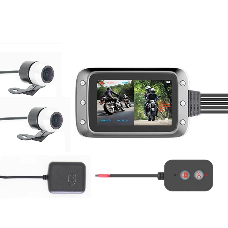 

2 Channel motorcycle DVR / camera/motocycle black box