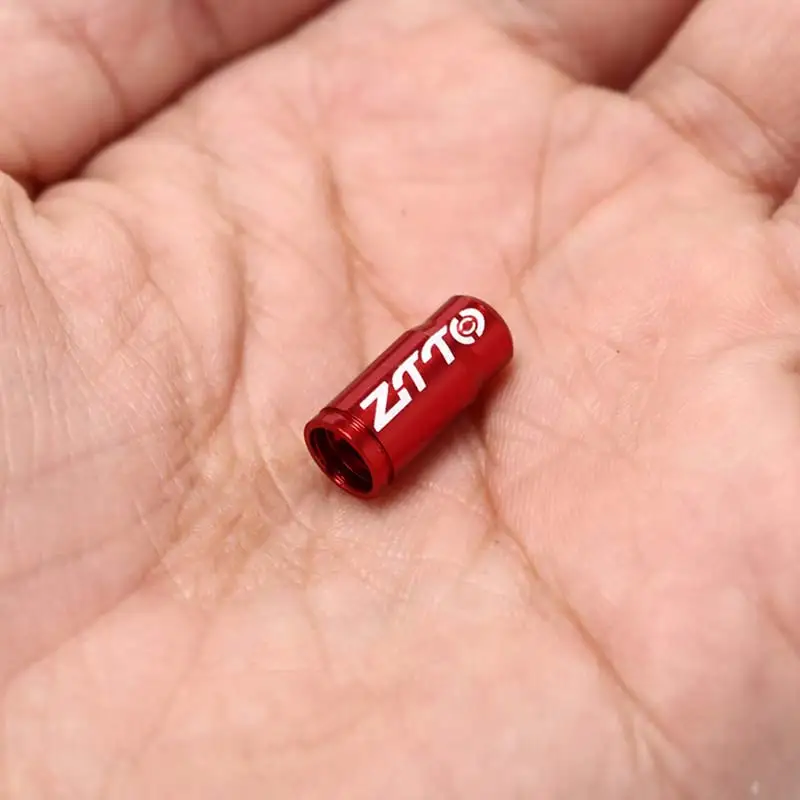 1/2 шт шин клапанной крышки MTB велосипеда Анти-кражи Алюминий сплав Аксессуары для