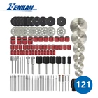 Режущий инструмент для гравера, мини-режущий диск для дрели Dremel Mini, 121 шт.