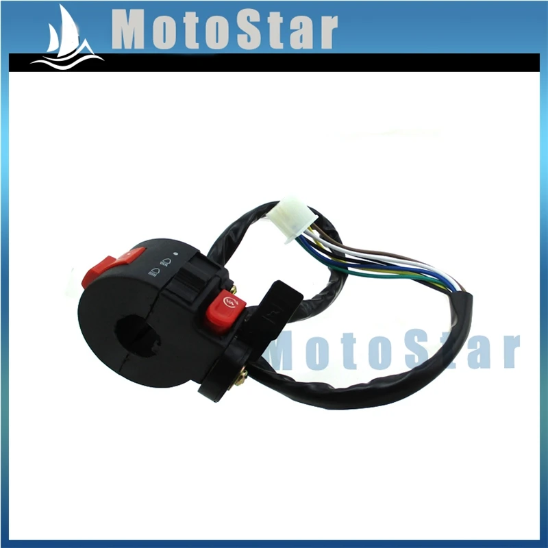 3 Функция 7 провода ручка Kill Start светильник дроссель коммутатор для 50cc 70cc 90cc 110cc 125cc