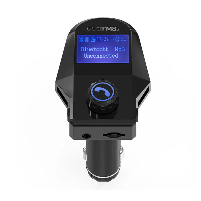 

Автомобильный комплект с Bluetooth, Автомобильный MP3-плеер, FM-модулятор передатчика, автомобильное зарядное устройство с поддержкой U-диска/TF-ка...