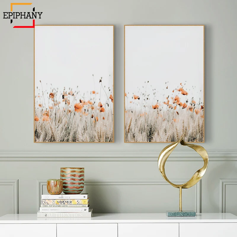 Рисунок мака ботанические настенные картины на холсте норидц природный пейзаж
