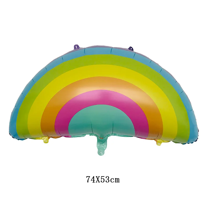 1 шт. большой мультяшный красивый Радужный воздушный шар гелиевые шары для