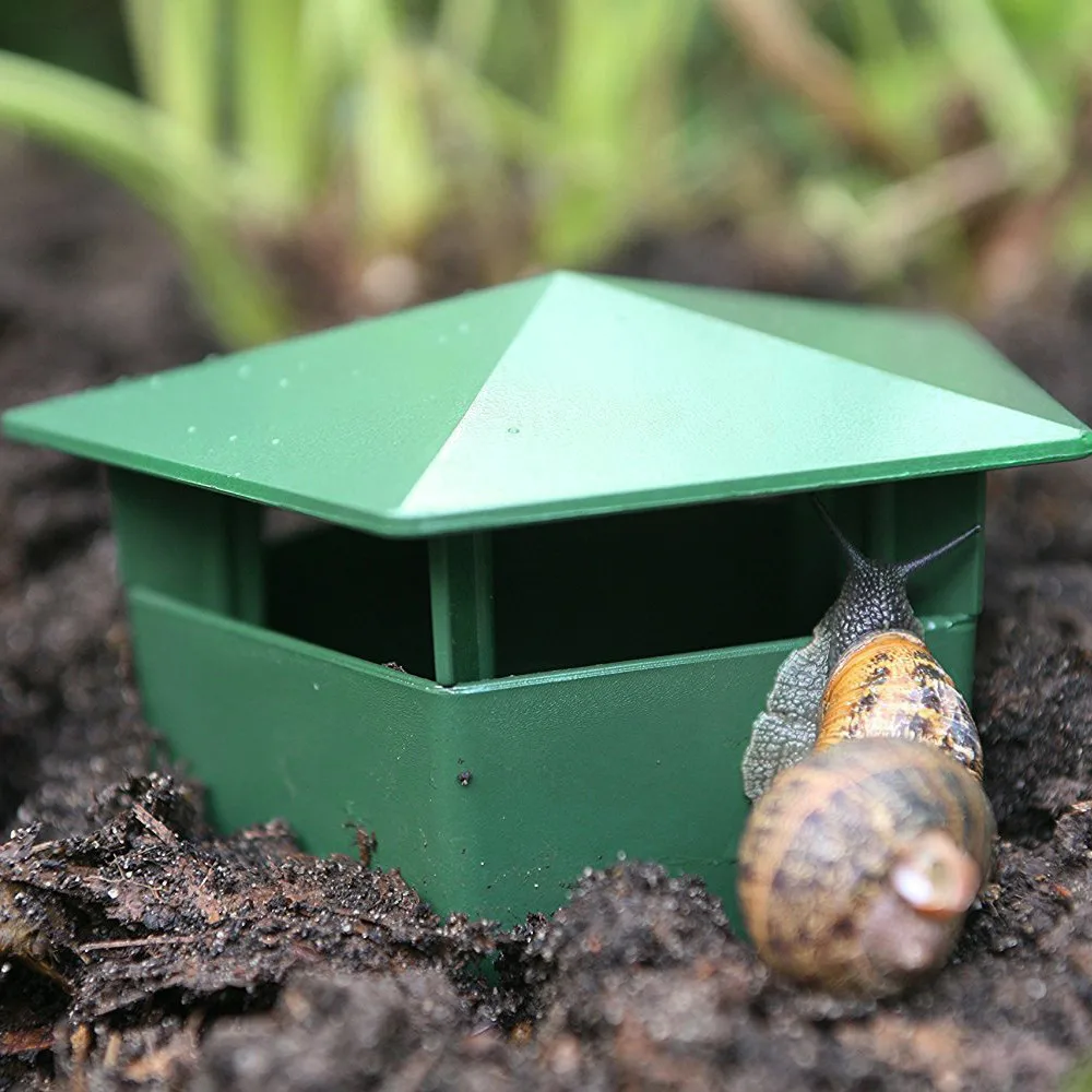 

Orchard and garden 8 Pieces Beer Snail Traps Eco-Friendly to Catch Slugs Snails Catcher, Safe for Kids and Pets