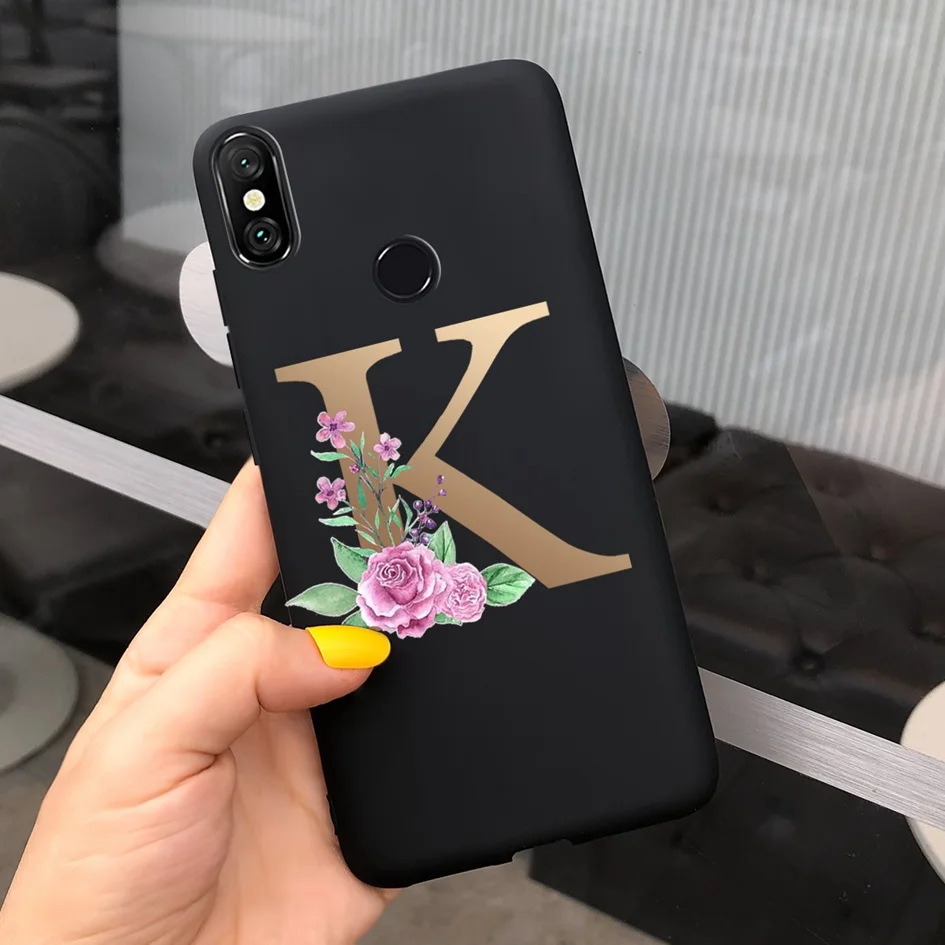 Чехол для Xiaomi Mi 8 Lite чехол из ТПУ Xiomi чехлы с милыми буквами единорогом оболочка Mi8
