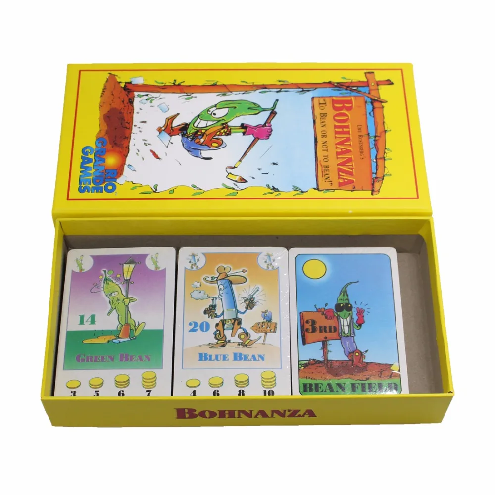 Горячая Распродажа Bohnanza Настольная игра новейшая версия для детей возрастом от 2