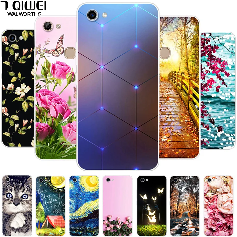 ДЛЯ Vivo Y81 Y 81 чехол 6,22 ''силиконовый мягкий ТПУ чехол для Coque Vivo Y81 VivoY81 чехол Чехол Vivo 1808 мультяшный чехол