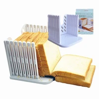 bread slicer cutting guide food grade plastic splicing toast loaf cutter rack slicing kitchen baking tools accessories 2020 new