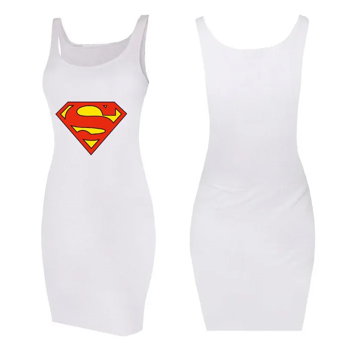 

2020 new European summer new style printed slim bottoming sleeveless vest European and American wild dress women