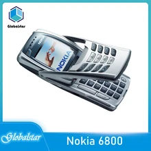 Nokia 6800 Refurbished Original unlocked Nokia 6800 phone 1.7 Flip phone Free shipping