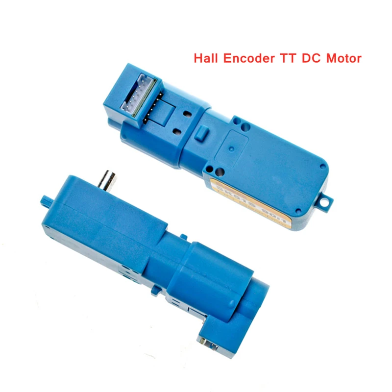 

Hall Encoder TT DC Motor Metal/Plastic Gear Reducer Motor 1:90 Torque 3V6V7.4V12V
