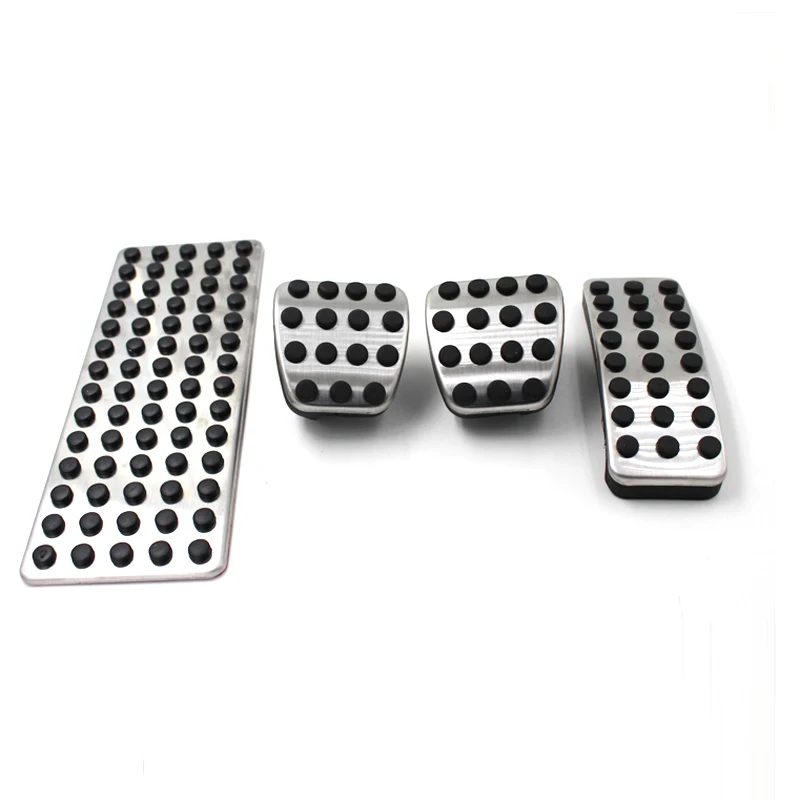 Stainless Steel Pedal Pad Cover For Benz A B ML GL GLA MERCEDES W168 W169 W176 W245 W246 C117 X156 W164 W166 X164 X166 W251