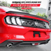 car styling new brand carbon fiber rear trunk boot lip rear spoiler tail wing decoration fit for ford mustang coupe 2015 2016