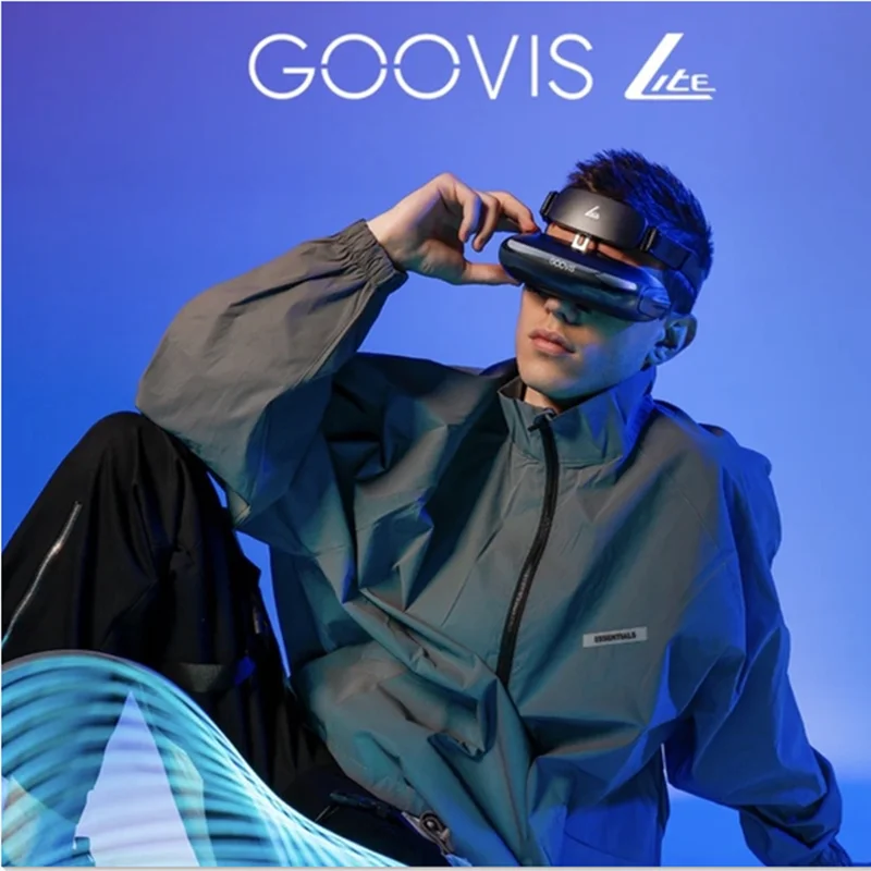 GOOVIS LITE VR-гарнитура с контроллером D3 3d-очки для кинотеатра поддержка 4K Blu-Ray-плеера