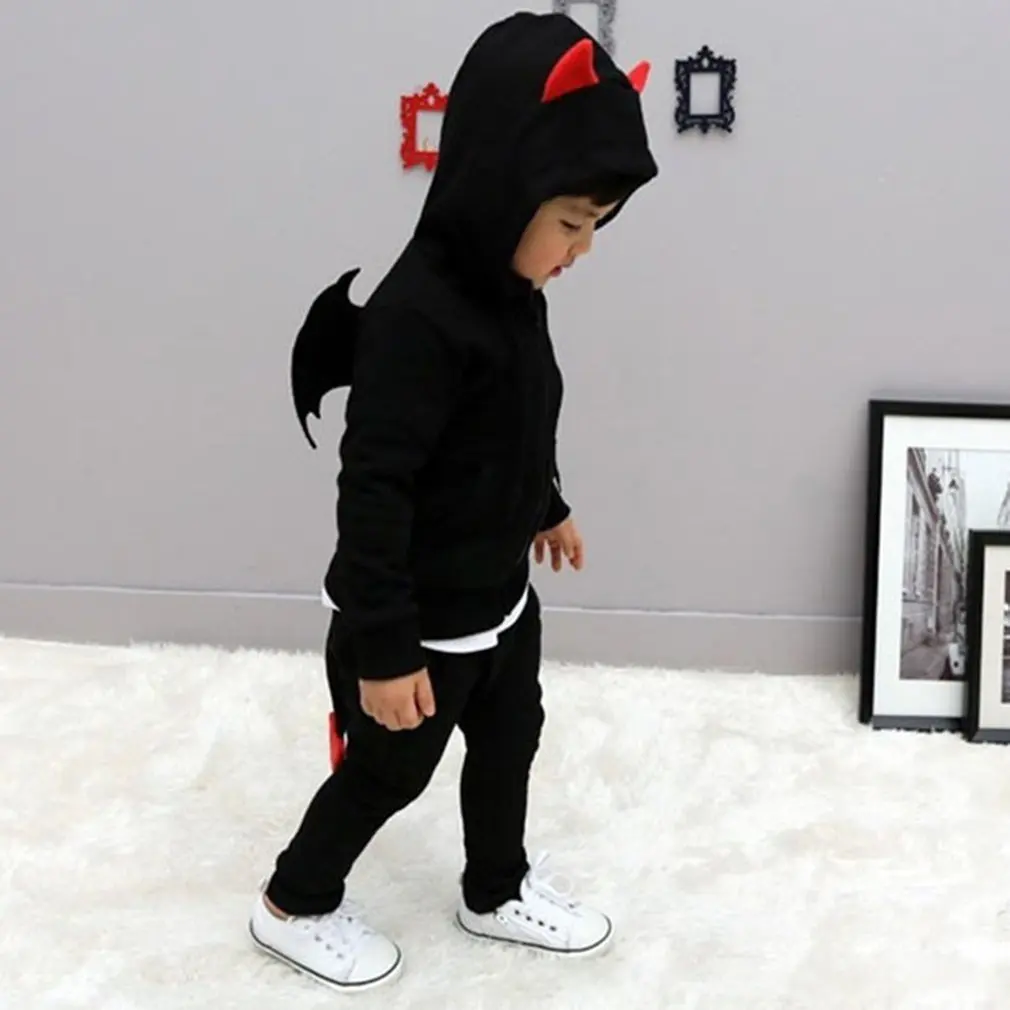 

Little Devil Wings Suit Baby Children's Clothing Boys Girls Spring Clothing