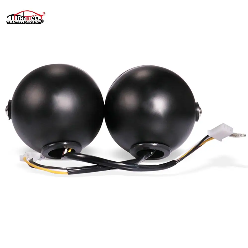 Мотоциклетный гриль Twins двойная фара уличный истребитель для Harley Cafe Racer Honda Yamaha