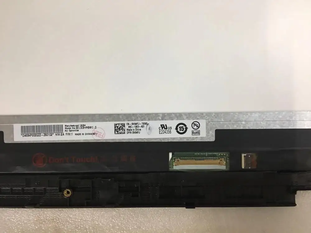 13 3 &quotB133HAB01.0 FHD для DELL Inspiron 5368 5378 7378 7368 ЖК-экран + сенсорный дигитайзер в сборе рамка