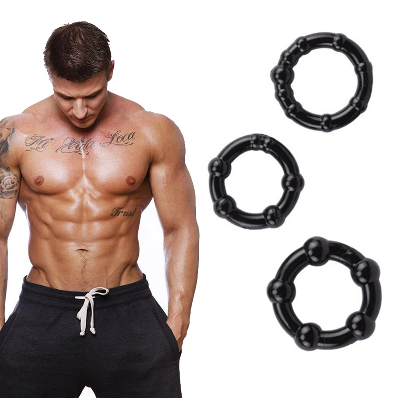 Новые 3 шт/набор Силиконовые Кольца для пениса кольцо мужчин интимные товары секс