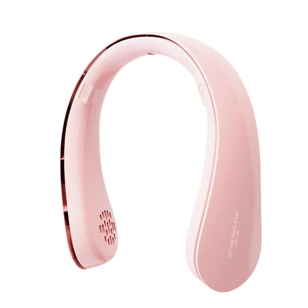 

Маленький вентилятор с подвесной шеей, два режима выдувания, 360 °, универсальный вентилятор с 4 вентиляторами, мощный ветер, сборная турбина ...