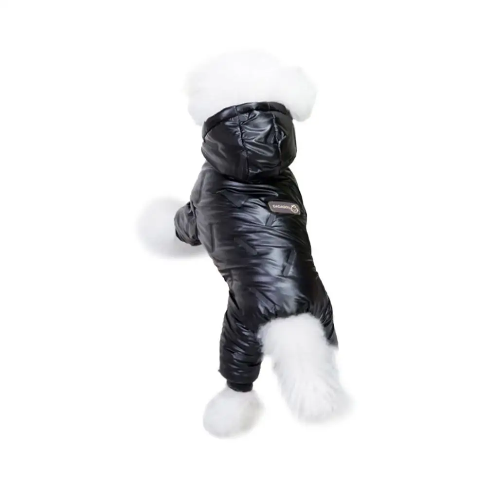 

Зимняя одежда для собак, пальто для щенков, моющийся пуховик для щенков, зимнее пальто для собак с капюшоном, водонепроницаемая теплая зимня...