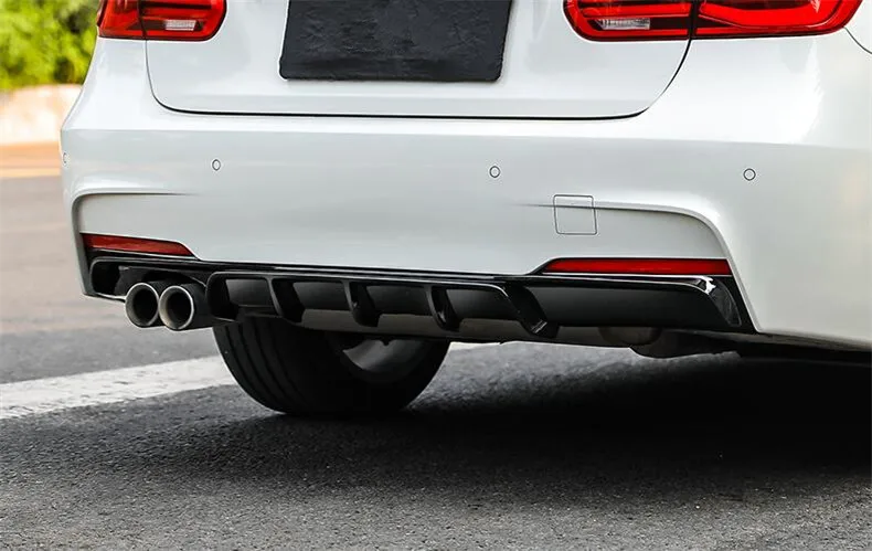 Диффузор для заднего бампера BMW 3 серии F30 F35 2012-2018 высококачественный спойлер из