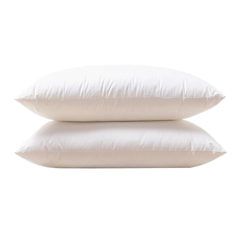 

A pair of pillows and pillow cores for hotel household cervical pillow for single and double students