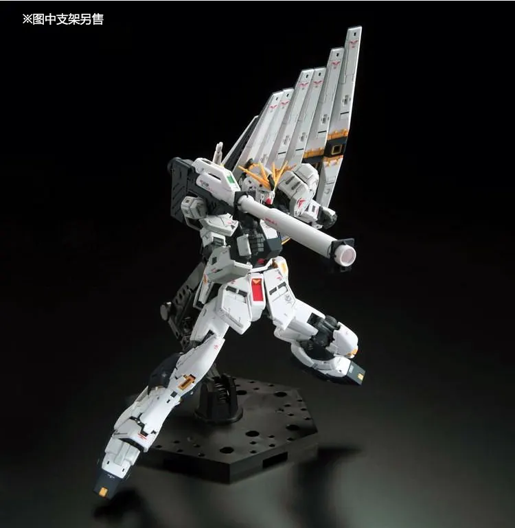 Gundam Модель RG 1/144 RX 93 V GUNDAM Amuro Ray CCA комплект с эффектом панцири Unchained мобильный костюм детские игрушки