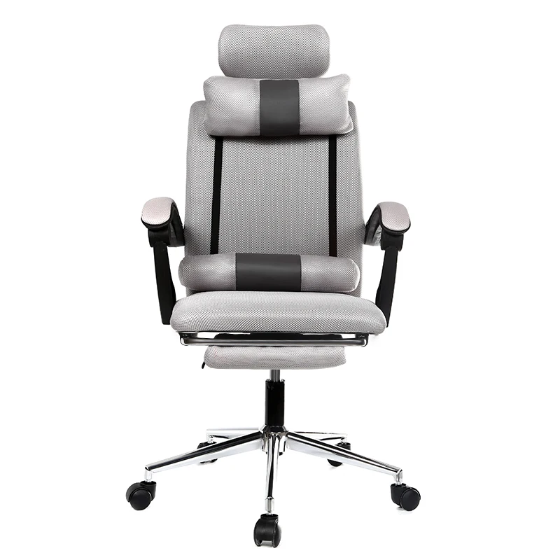 

High quality mesh computer chair lacework office chair lying and lifting staff armchair with footrest free shipping