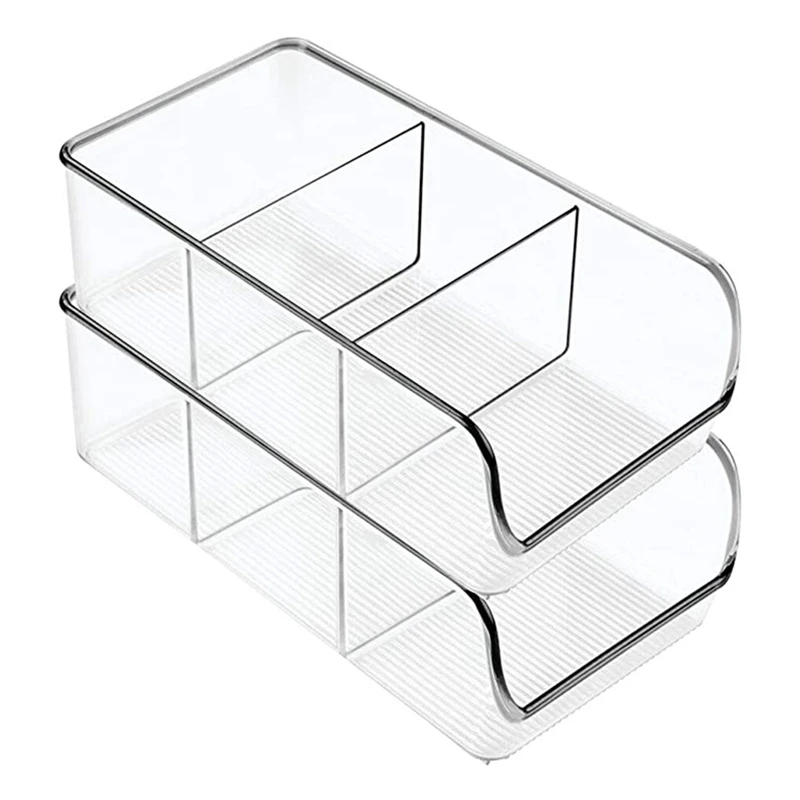 

4Pcs Plastic Food Packet Kitchen Storage Organizer - Holds Spice Pouches, Dressing Mixes, Hot Chocolate, Tea