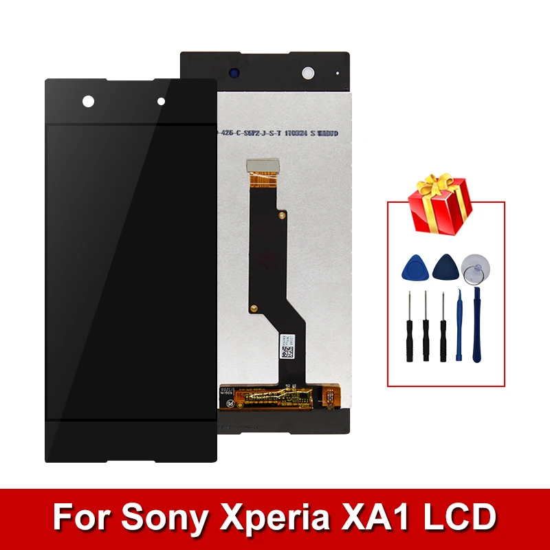 ЖК дисплей с дигитайзером в сборе для Sony Xperia XA1 G3116 G3121 G3123 G3125 G3112 сенсорный экран