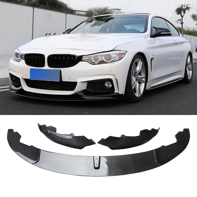 

Loyalty for 2011-2016 BMW 4 Series F32 Front Bumper Lip Spoiler Splitter Carbon Fiber Coating Car Accessories