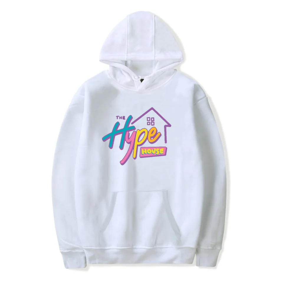 

The Hype House Hoodies Charli D'amelio Oversized Sweatshirts Hoodie Unisex Pullover Harajuku Tracksuit Print Men Women Tops