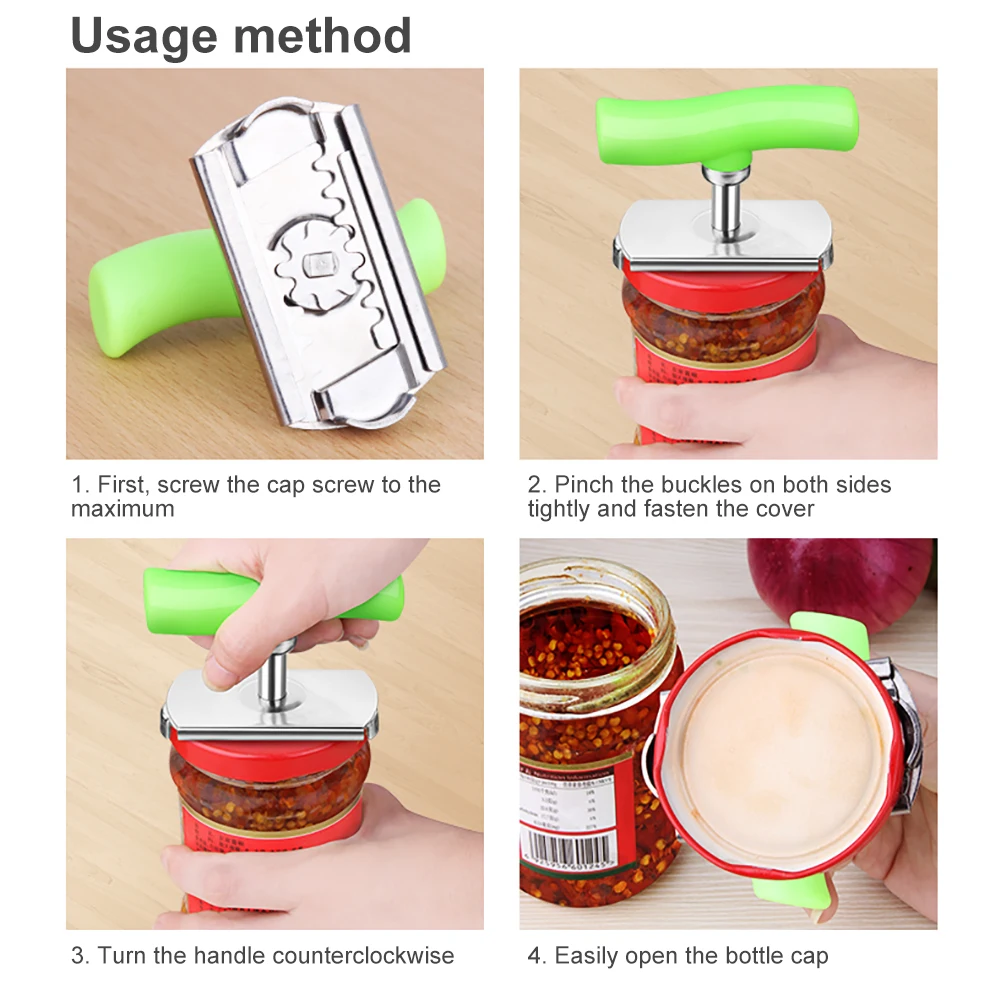 410 открывалка для бутылок и пивных банок из нержавеющей стали кухонные