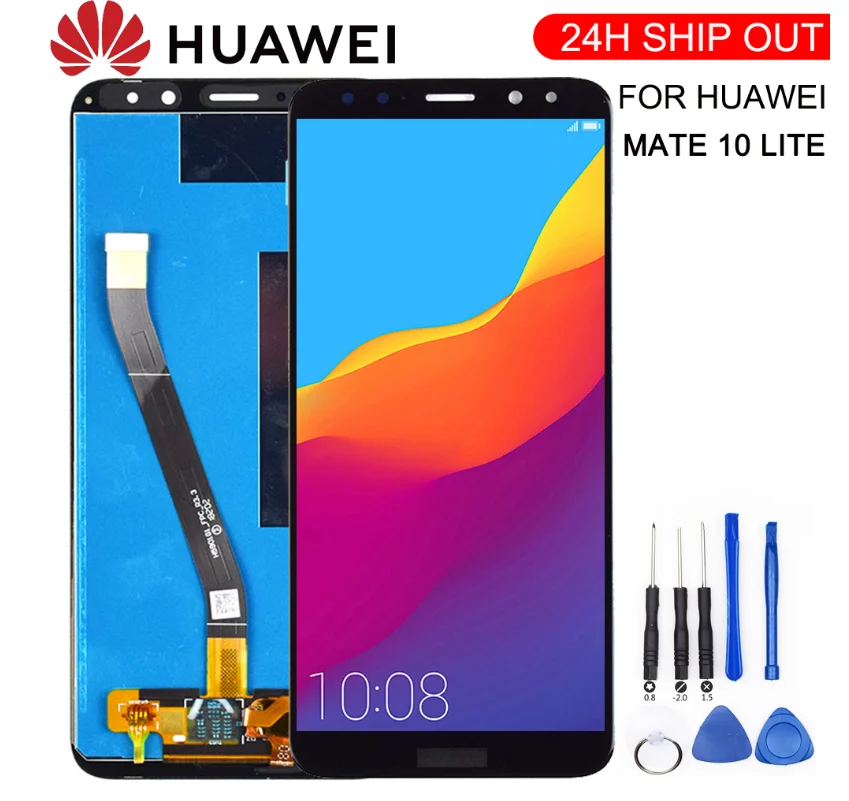 5 2 &quotЖК дисплей для Huawei P10 Lite WAS LX1 LX1A LX2 LX3 сменный экран дигитайзер сенсорный в