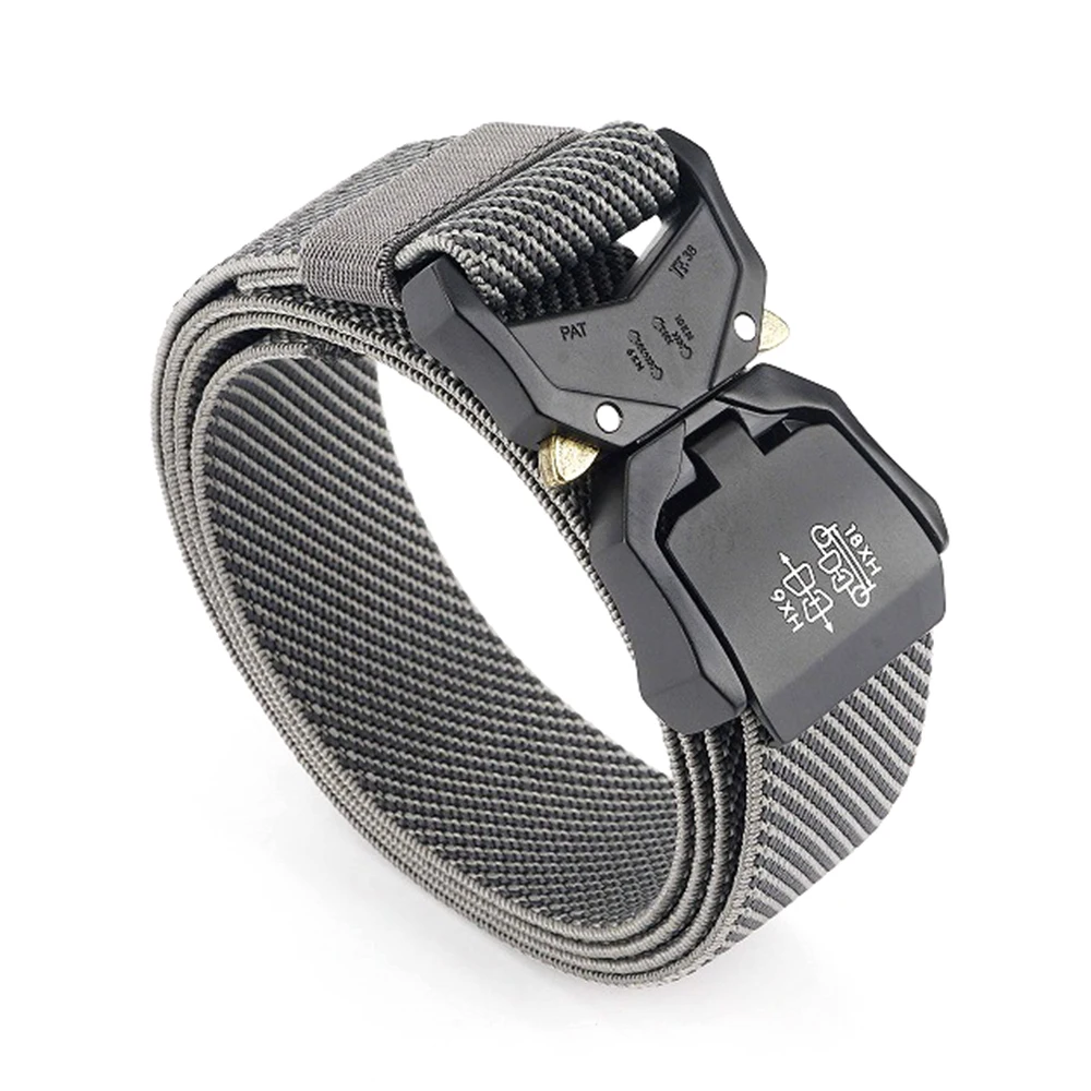 Четырёхсезонный мужской Эластичный ремень из алюминиевого сплава удобный и