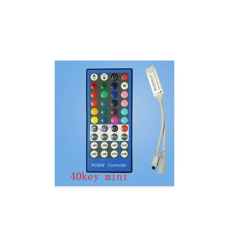 DC12 24V 14key/40key IR/40key mini/PIR переключатель reote rgb/RGBW PIR беспроводной светодиодный