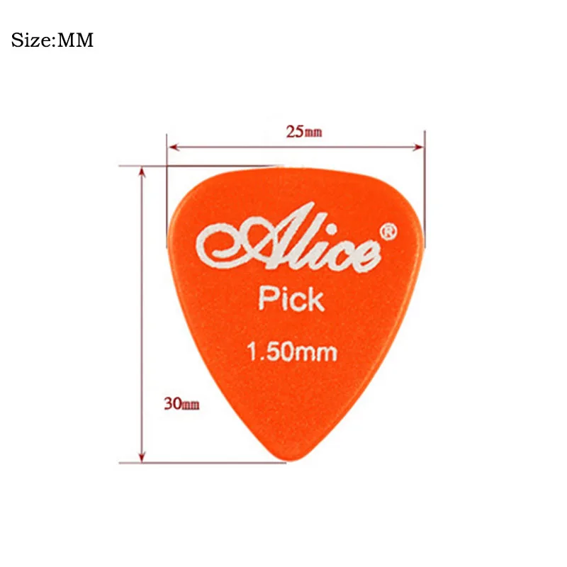 Alice 50 шт. многоцветные матовые ABS акустические электрические гитары Нескользящие