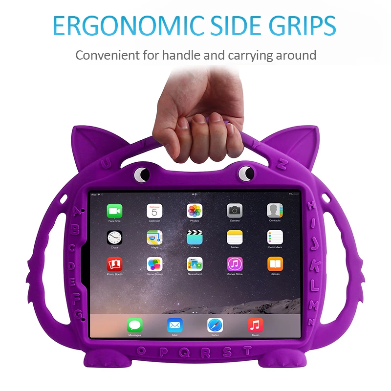 Чехол с лисой для iPad Pro 11 силиконовый чехол ремешком автомобиля безопасный