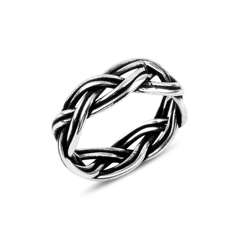 

Серебряное Сетчатое кольцо Silverlina без камня