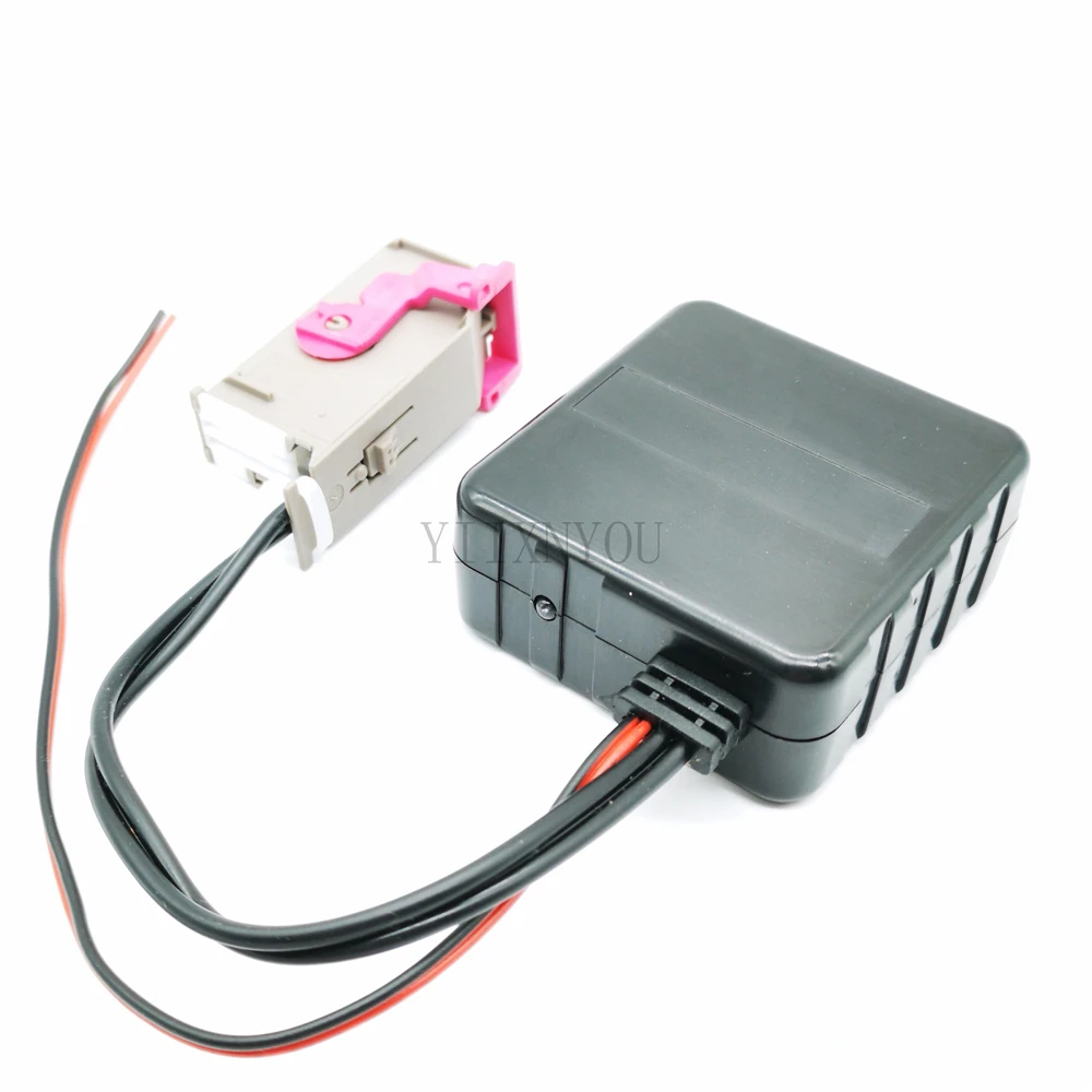 32 Pin Автомобильный bluetooth-комплект модуль AUX вход аудио кабель адаптер для Audi A3 A4 A6 A8 TT R8 RNS-E