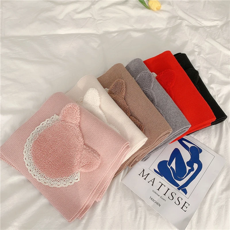 Шарф женский из искусственного кашемира зимний теплый мягкий удобный |