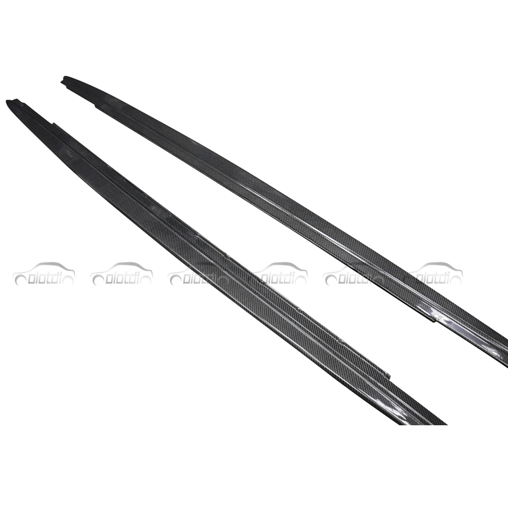 OLOTDI автомобильный Стайлинг M кузова наборы углеродное волокно боковые юбки