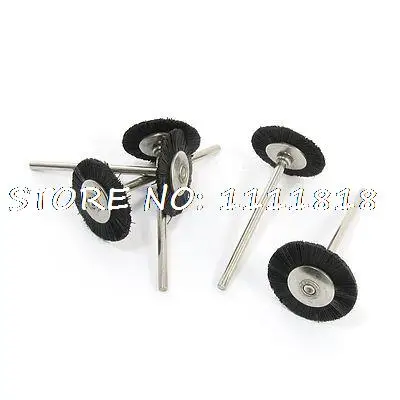 

5 Pcs 20mm 0.8" Diameter T Shaped Polish Flat Nylon Wheel Brush
