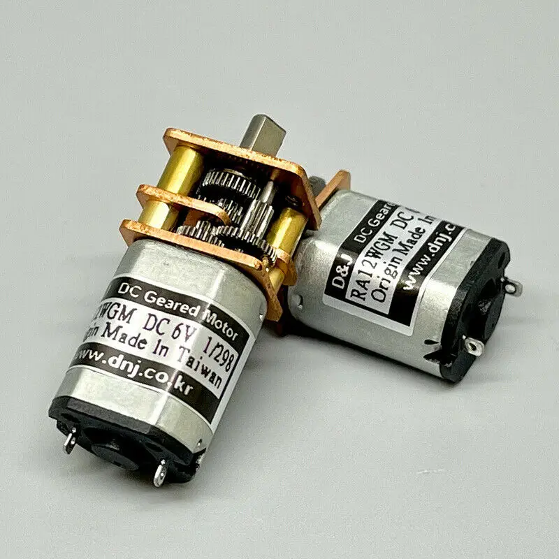RA-12WGM DC3V 3 7 V 5V 6V 60 оборотов в минуту медленно Скорость высокий крутящий момент