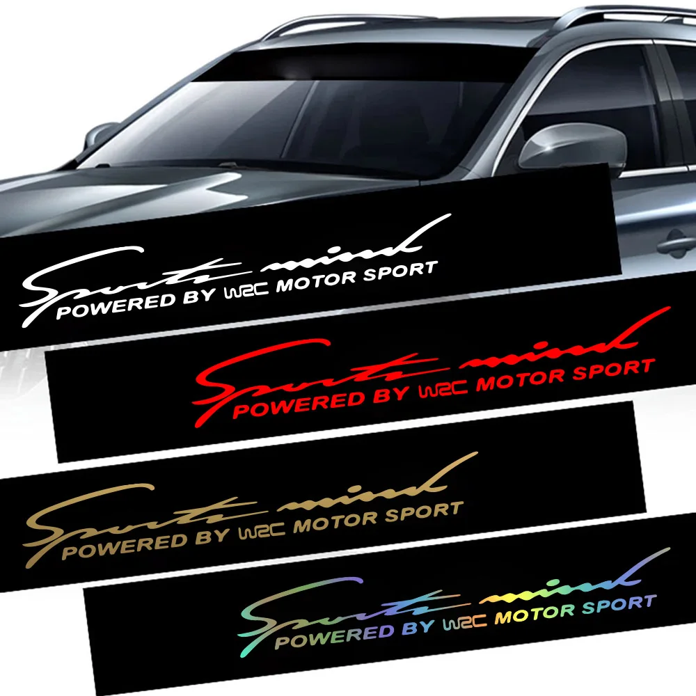 

Автомобильные виниловые спортивные наклейки с цитатами WRC для автомобилей, светоотражающие декоративные автомобильные наклейки и наклейк...