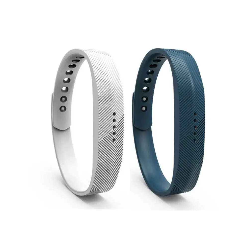 Мягкий силиконовый сменный Браслет прочный ремешок для часов S / L Fitbit Flex 2 смарт