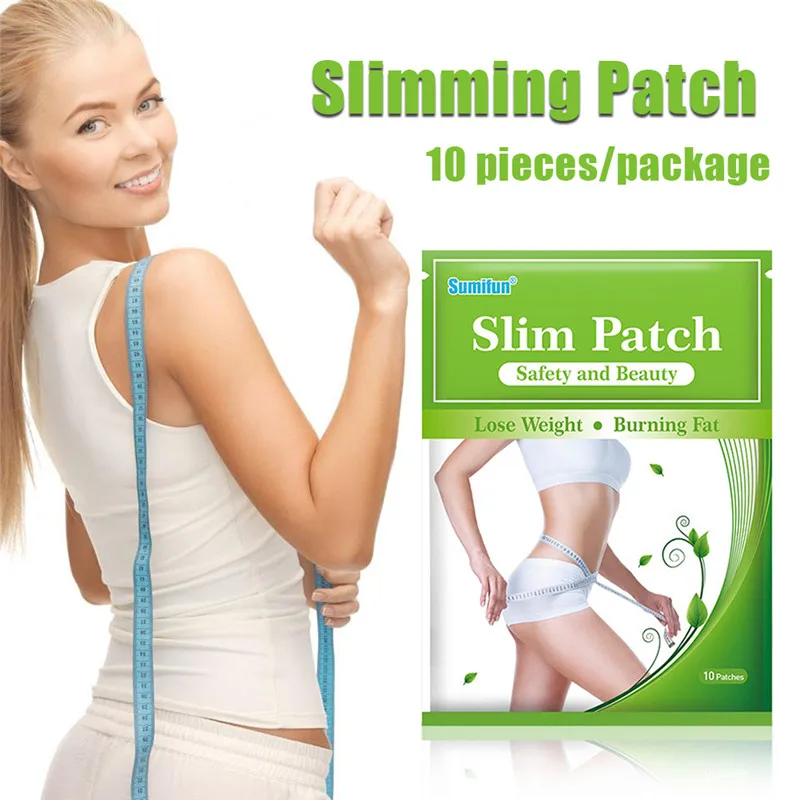 10 шт./лот тонкий пластырь для быстрого похудения живота сжигание жира палочка